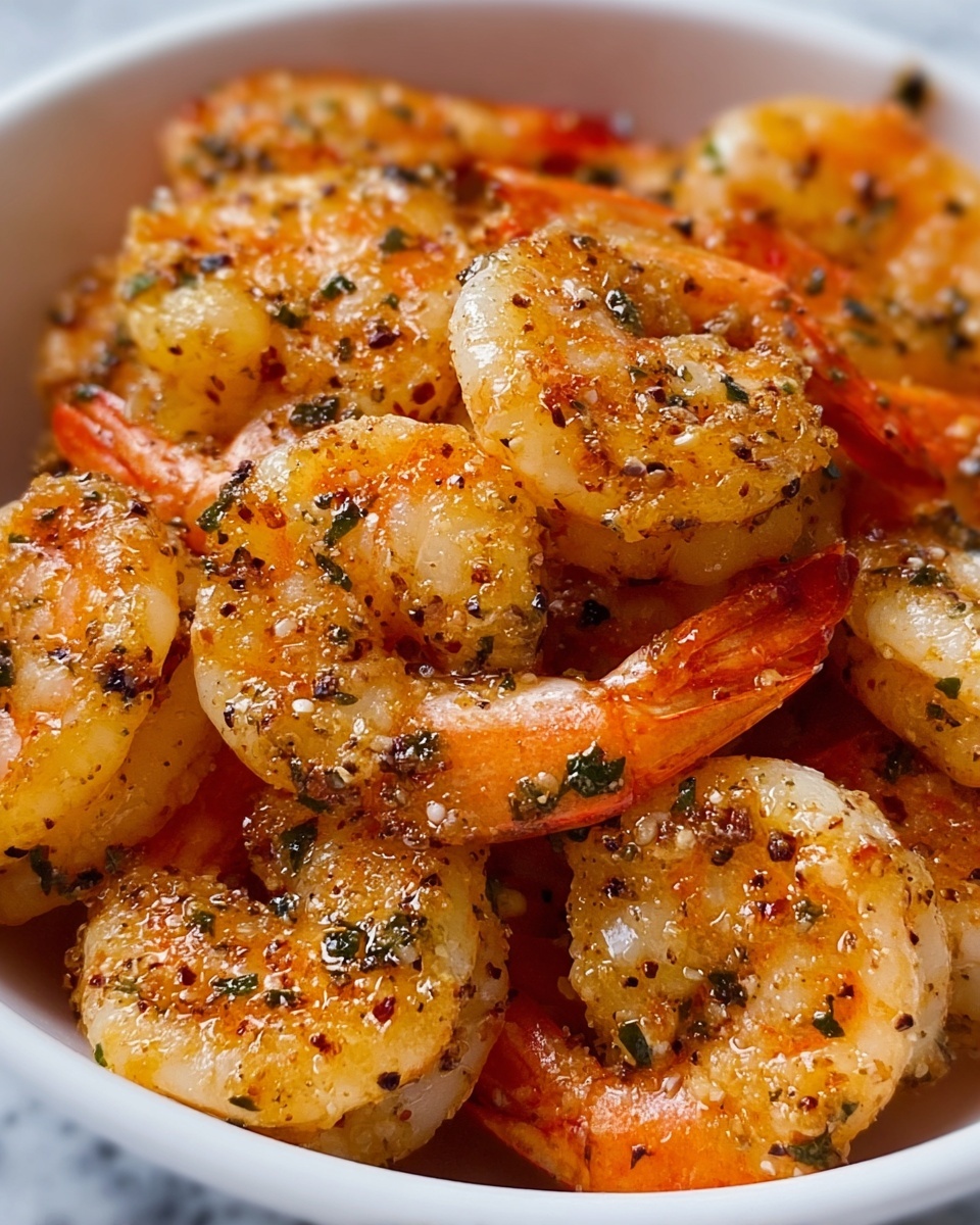 Air Fryer Garlic Parmesan Shrimp Recipe - Recipe Image