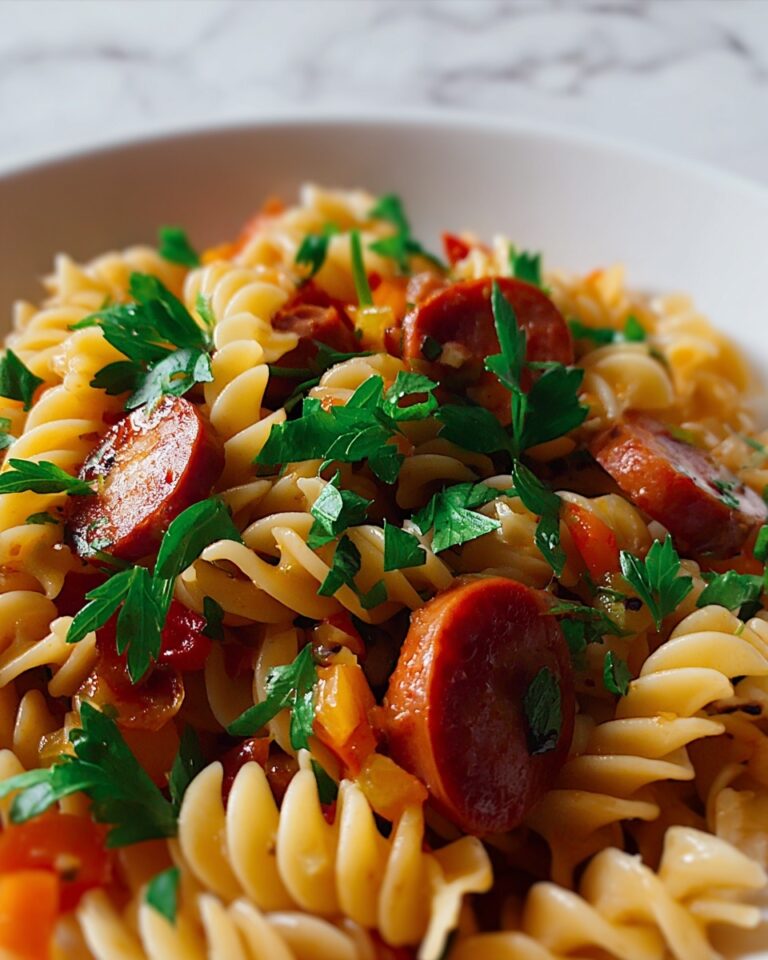 One Pot Kielbasa Pasta Recipe