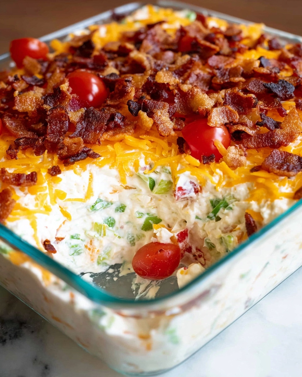 Easy BLT Dip: The Ultimate Party Appetizer Recipe - Recipe Image
