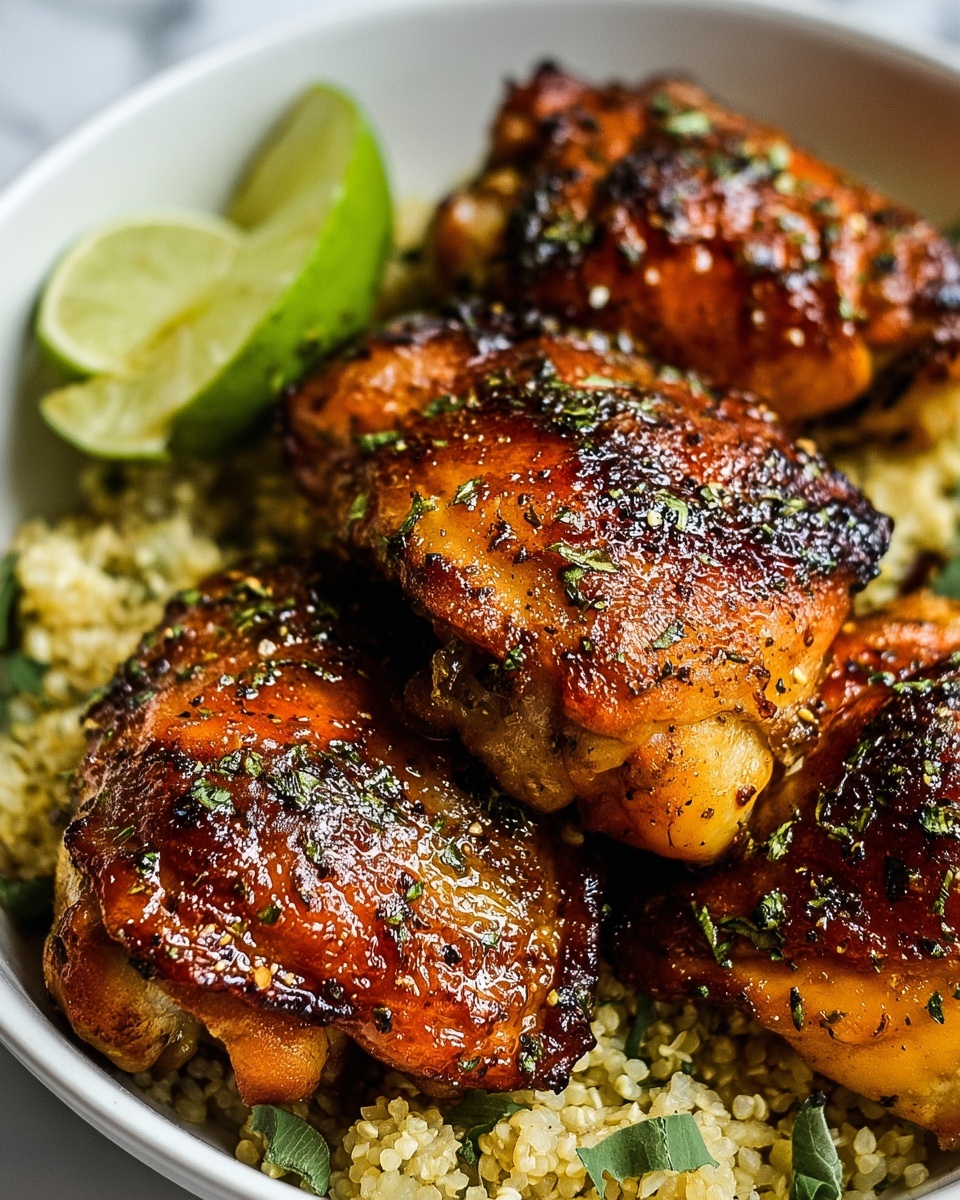 Cilantro Lime Chicken Thighs Recipe - Recipe Image