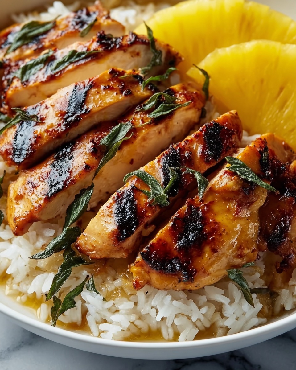 Pineapple Chicken and Rice Recipe - Recipe Image