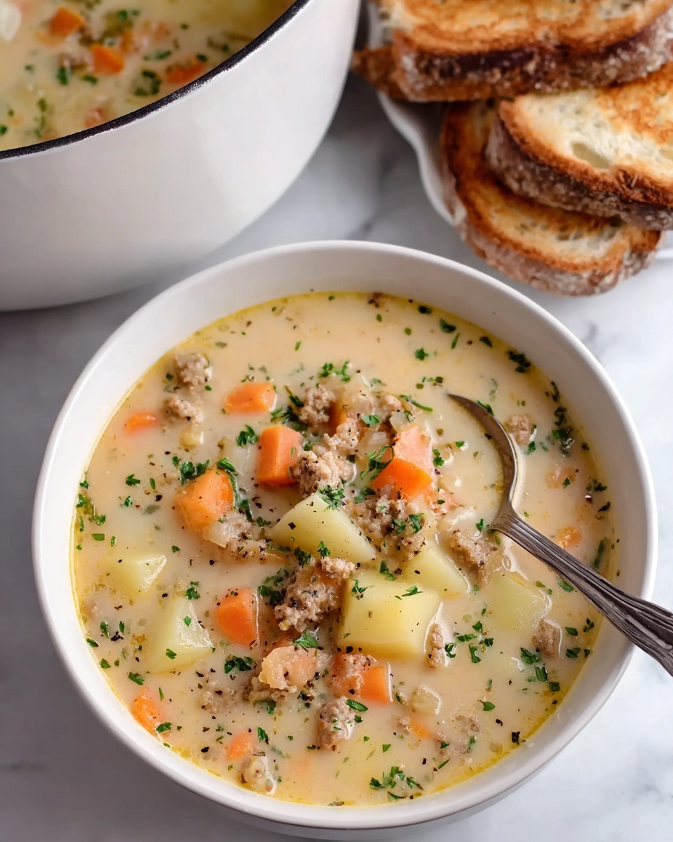 Cheeseburger Soup Recipe - Recipe Image