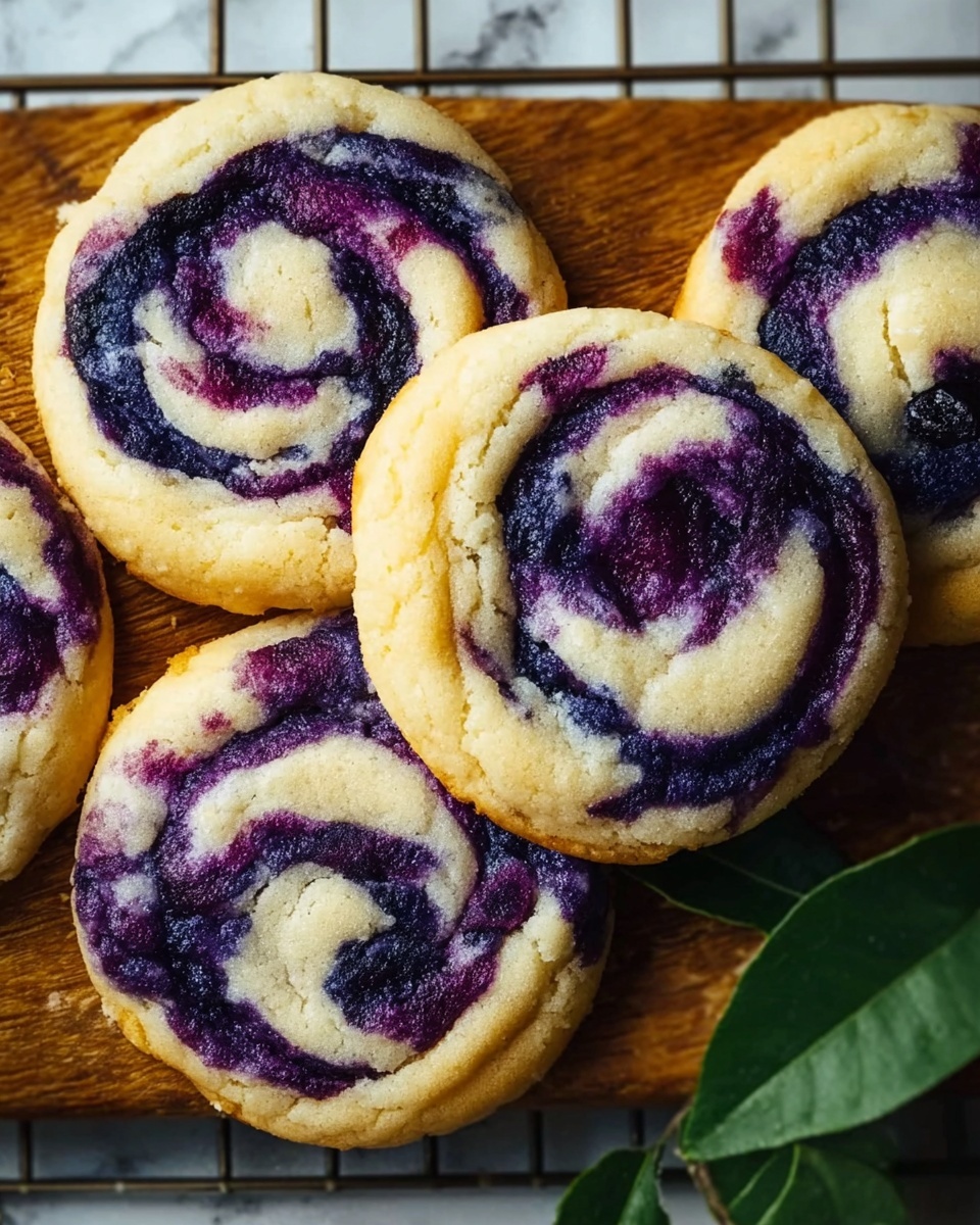 Blueberry Cheesecake Swirl Cookies Recipe - Recipe Image