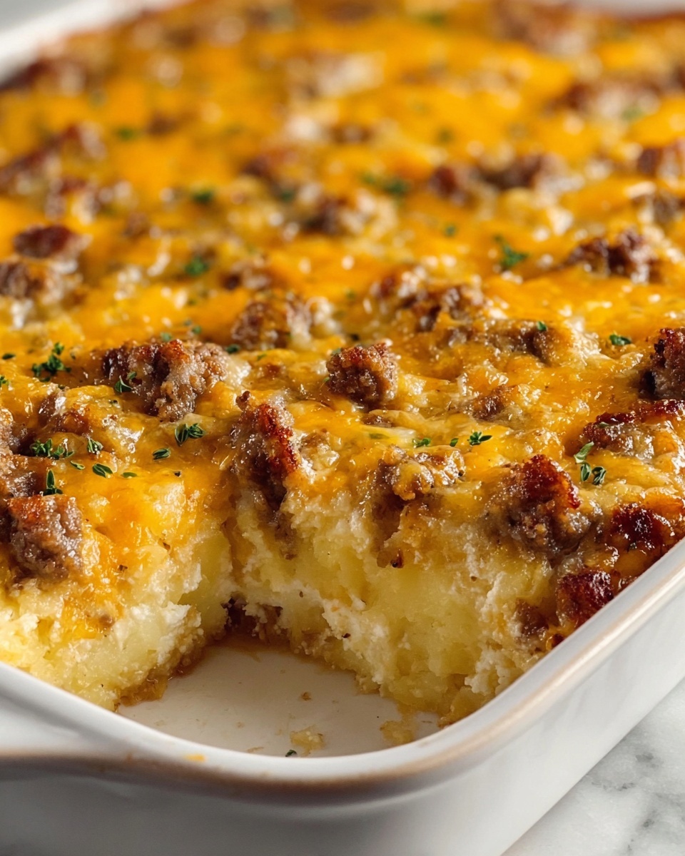 Cream Cheese Hashbrown Casserole: Ultimate Breakfast Recipe - Recipe Image
