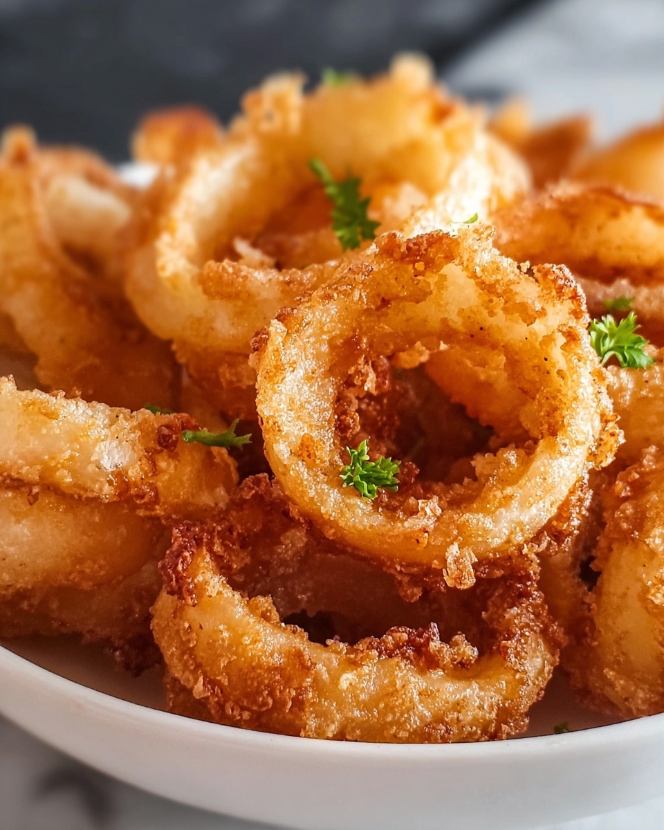 Crispy Mini Blooming Onions in Air Fryer Recipe - Recipe Image