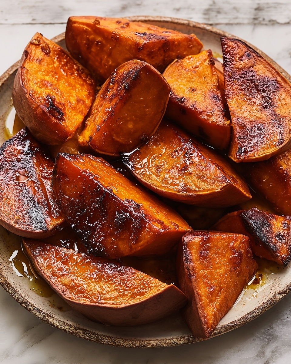 Honey Roasted Sweet Potatoes Recipe - Recipe Image