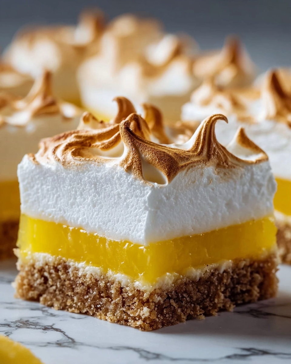 Lemon Meringue Bars Recipe - Recipe Image
