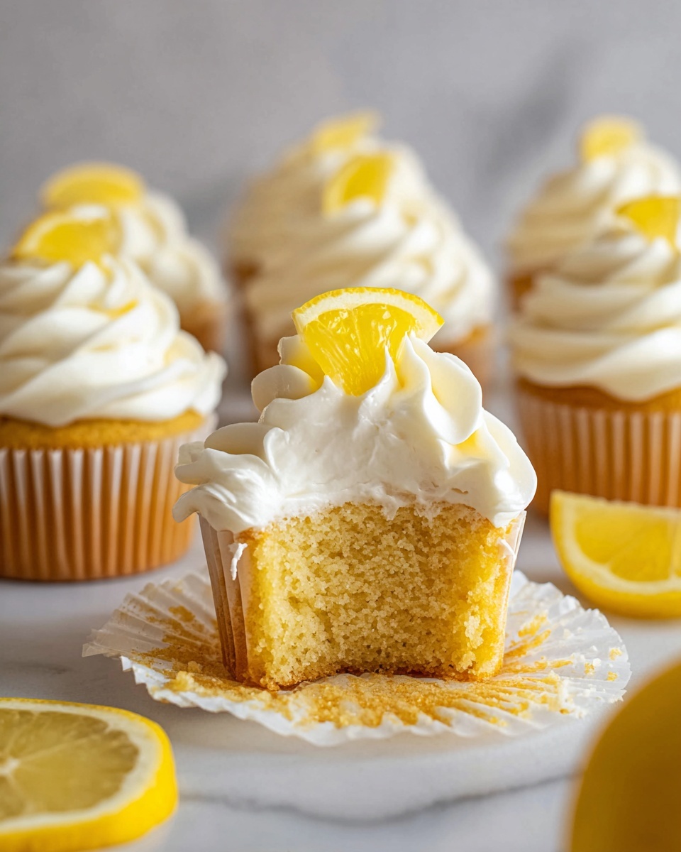 Lemon Cupcakes Recipe - Recipe Image