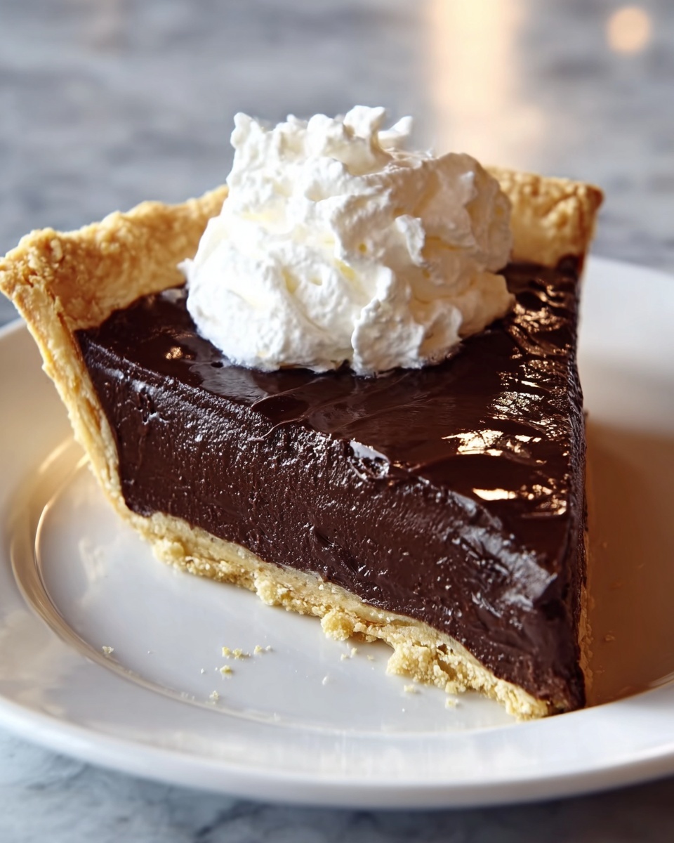 Hot Fudge Pie Recipe - Recipe Image