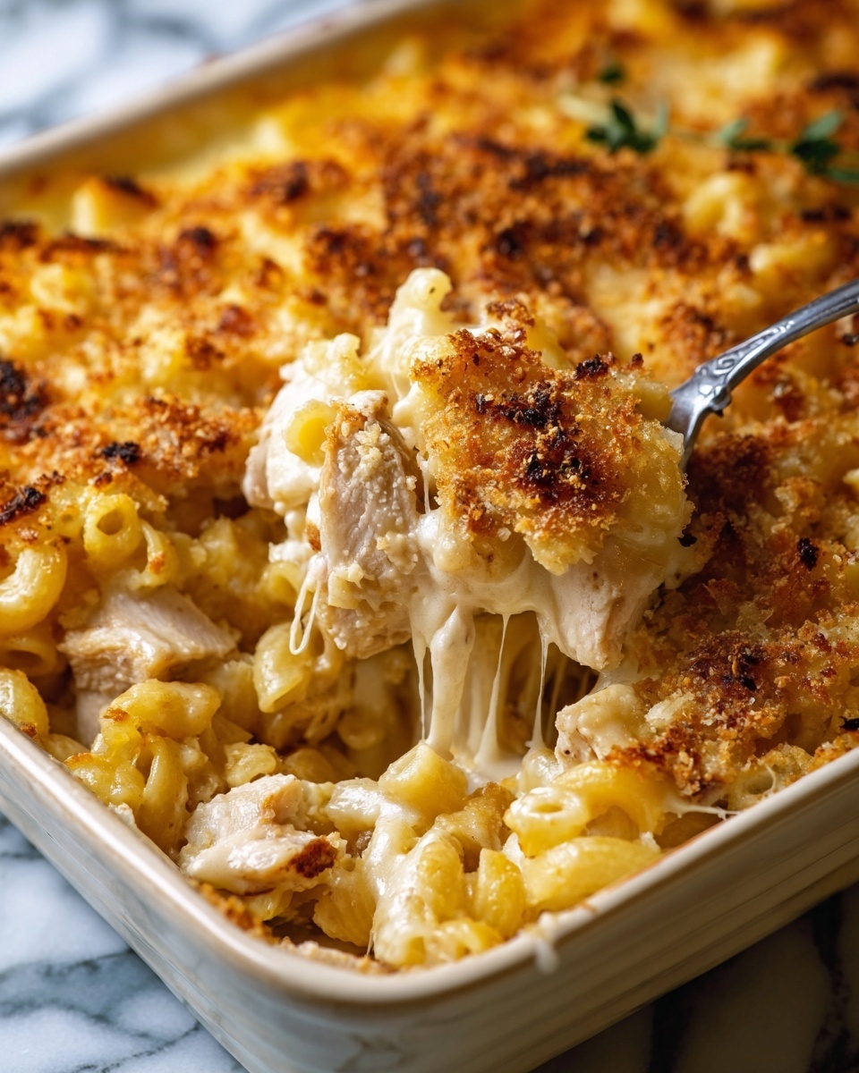 Chicken Parmesan Mac and Cheese Recipe - Recipe Image