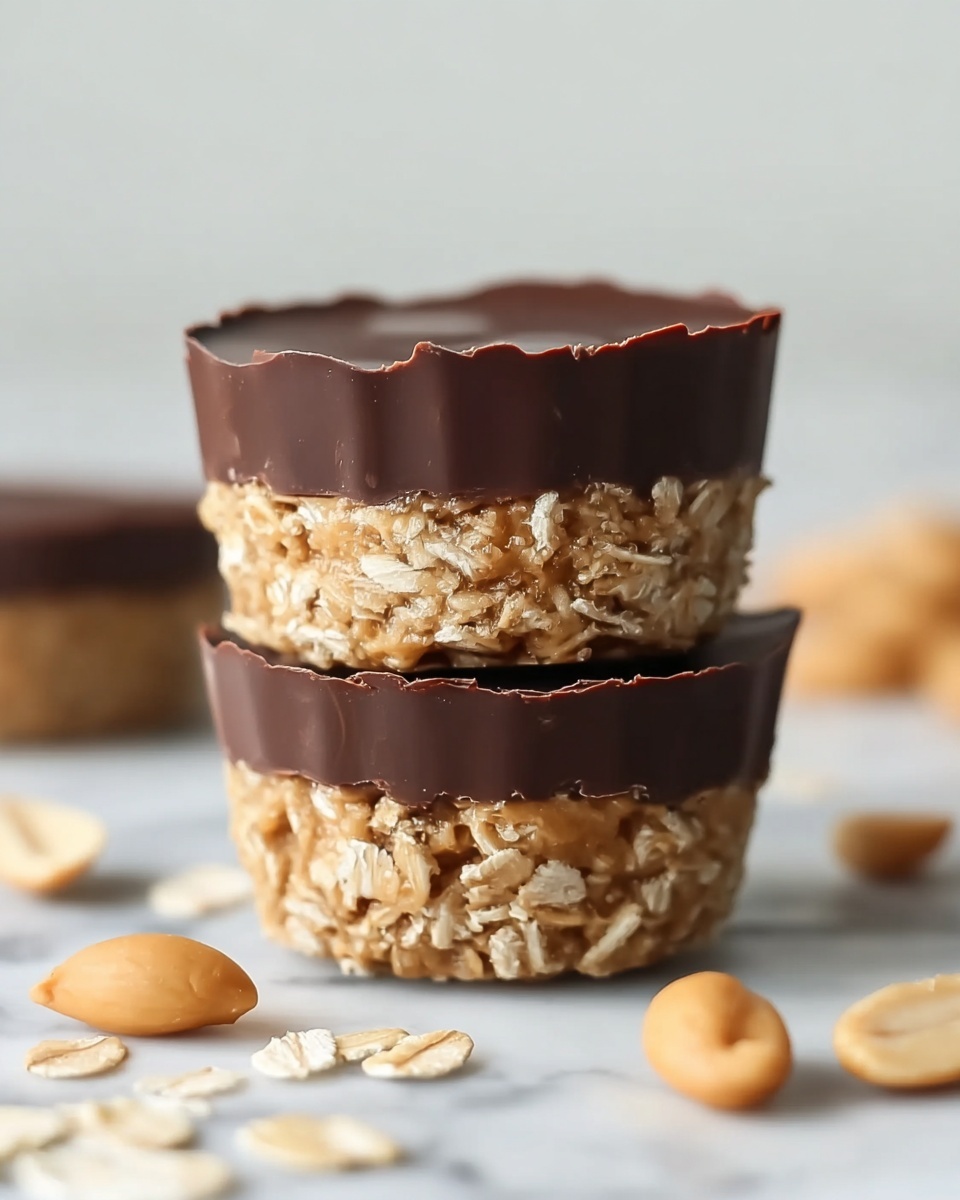 Easy Peanut Butter Protein Oatmeal Cups Recipe - Recipe Image