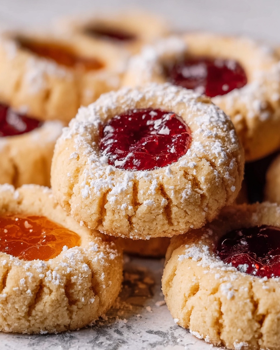 Thumbprint Cookies with Fruit Jam Recipe - Recipe Image