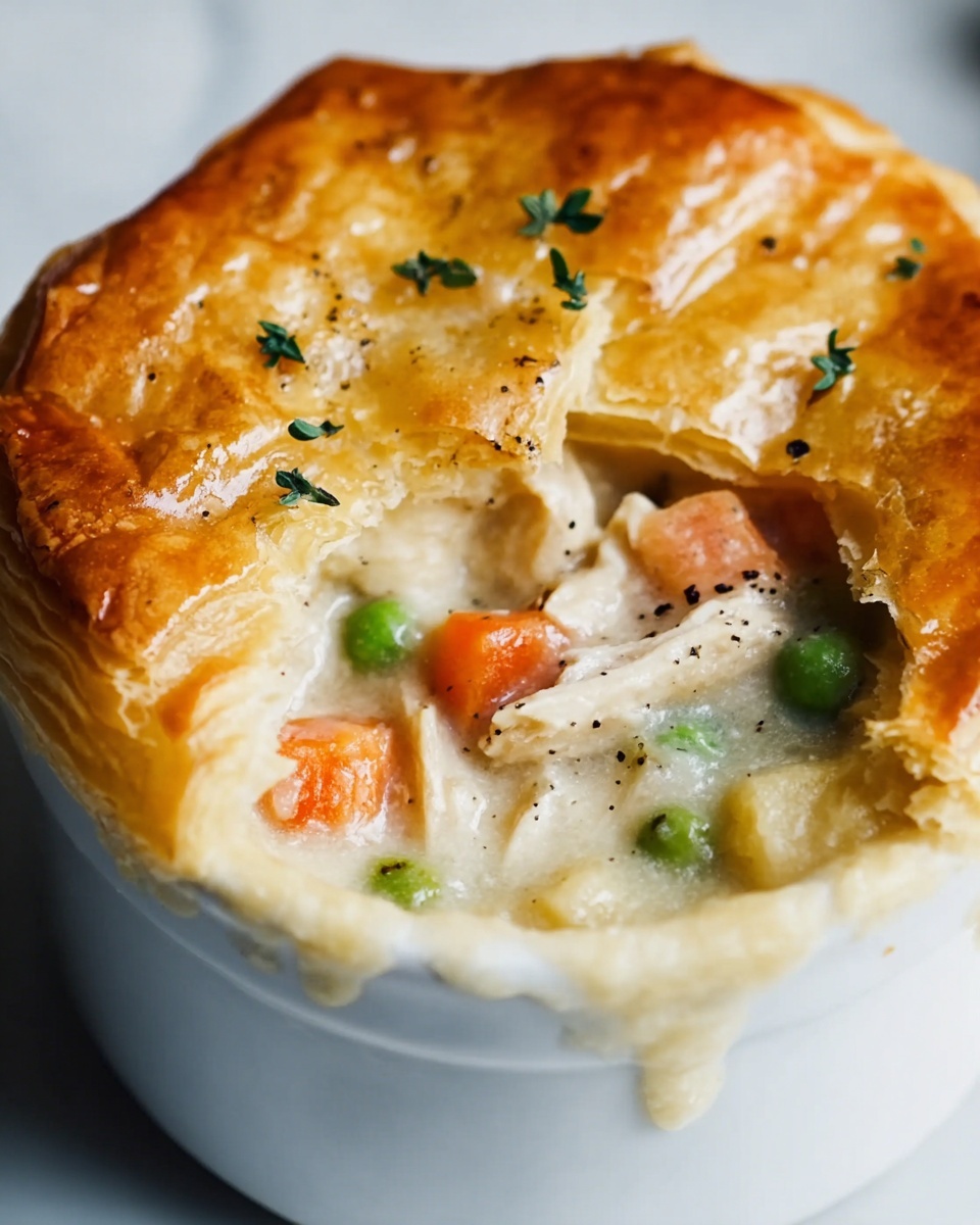 Creamy Chicken Pot Pie Recipe - Recipe Image