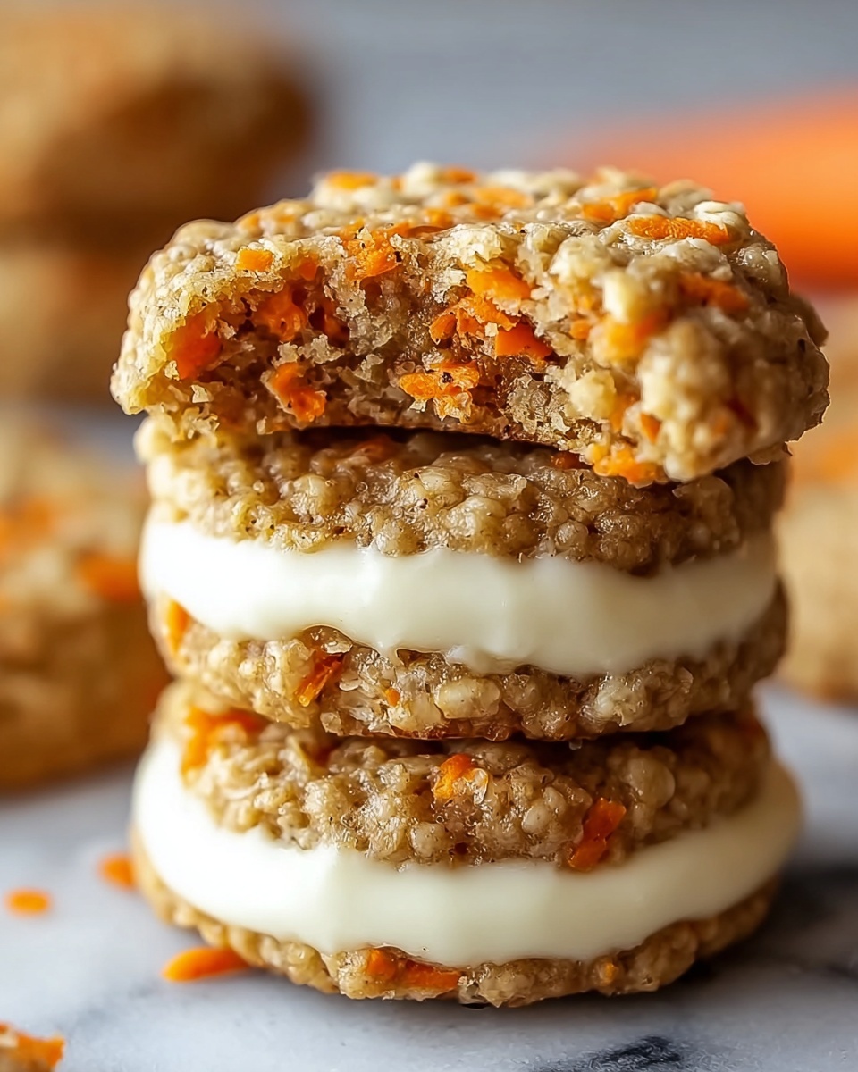 Flavorful Carrot Cake Cheesecake Cookies Recipe - Recipe Image