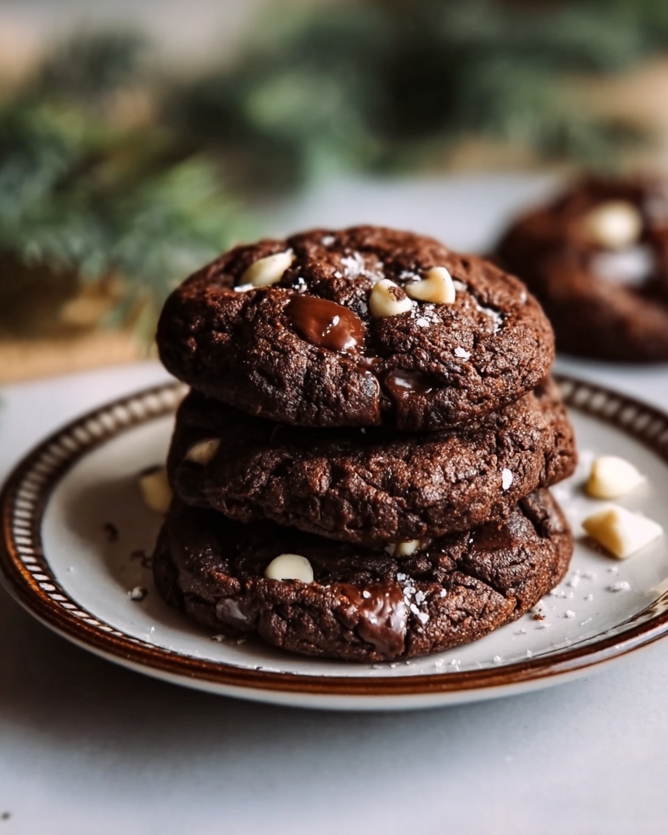 Hot Chocolate Cookies with Marshmallow Filling Recipe - Recipe Image