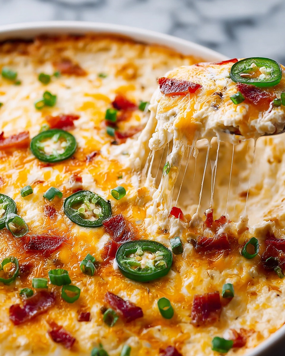 Jalapeño Popper Dip with Ground Beef Recipe - Recipe Image