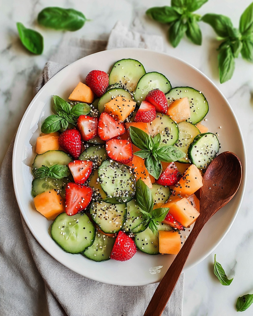 Refreshing Summer Melon Salad Recipe - Recipe Image