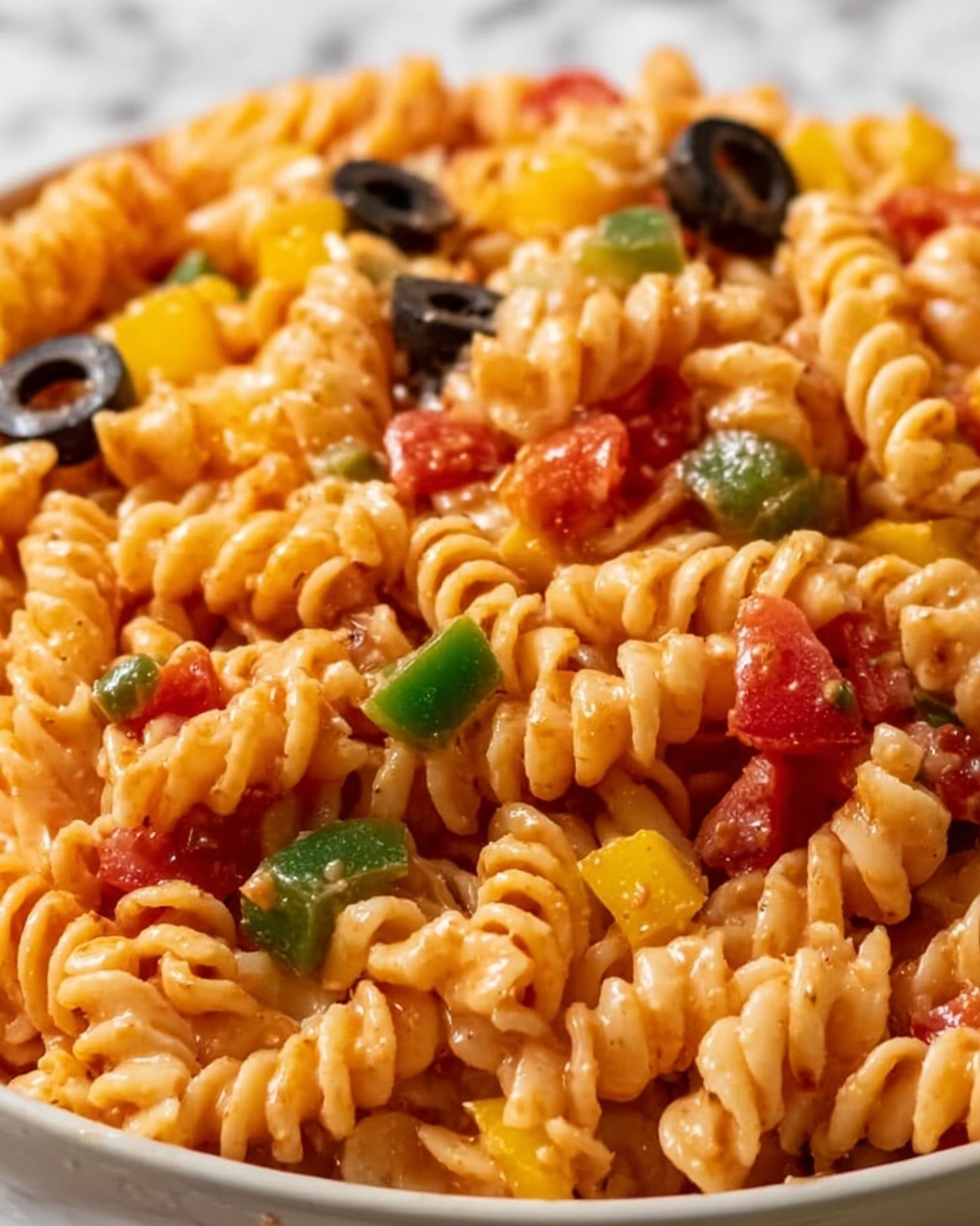 Creepy-Crawly Pasta Salad Recipe - Recipe Image