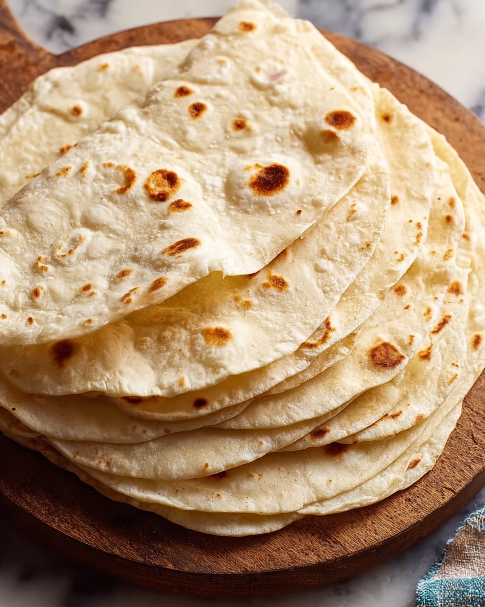 Homemade Flour Tortillas from Scratch Recipe - Recipe Image