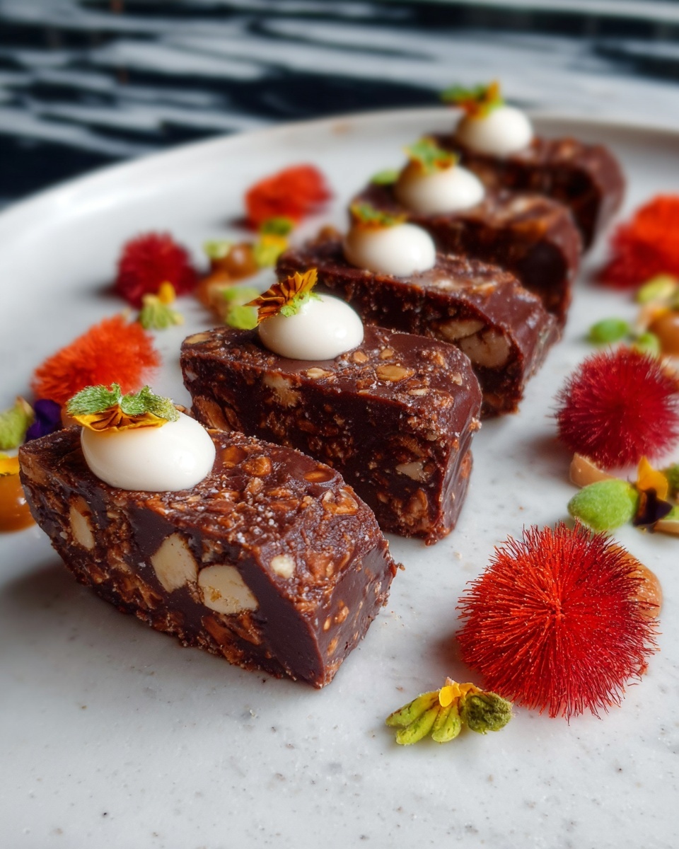 Summer Black Sesame Coconut Chocolate Candy Recipe - Recipe Image