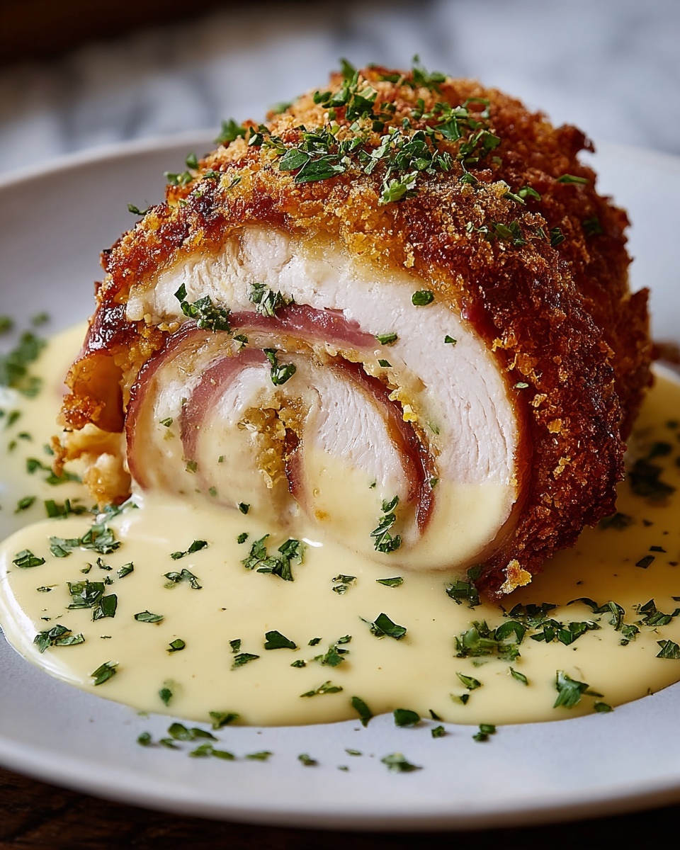 Easy Chicken Cordon Bleu Recipe - Recipe Image