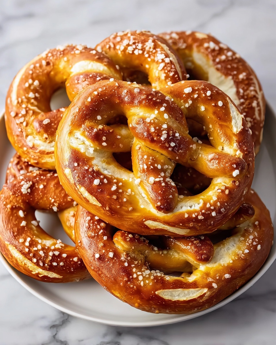 Homemade Soft Pretzels Recipe - Recipe Image