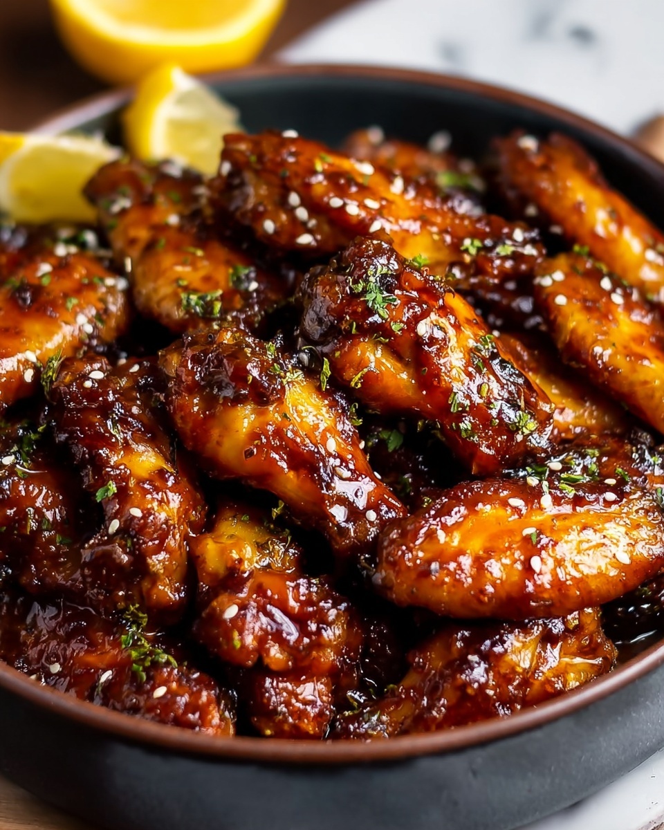 Spicy Orange Chicken Wings Recipe - Recipe Image