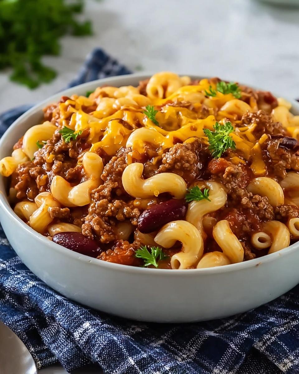 Coney Chili Mac Casserole Recipe - Recipe Image