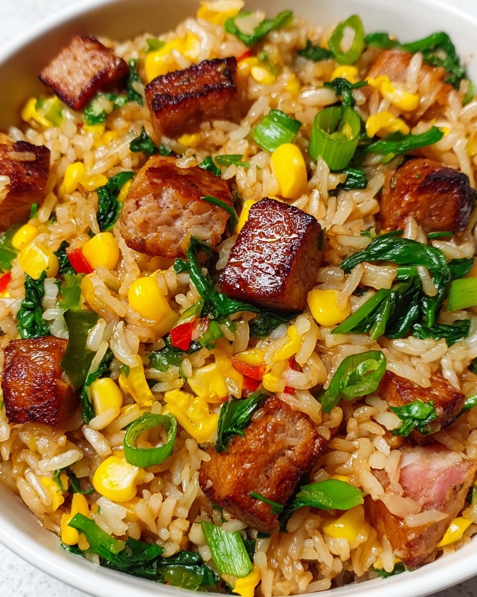 Spam Fried Rice Recipe - Recipe Image