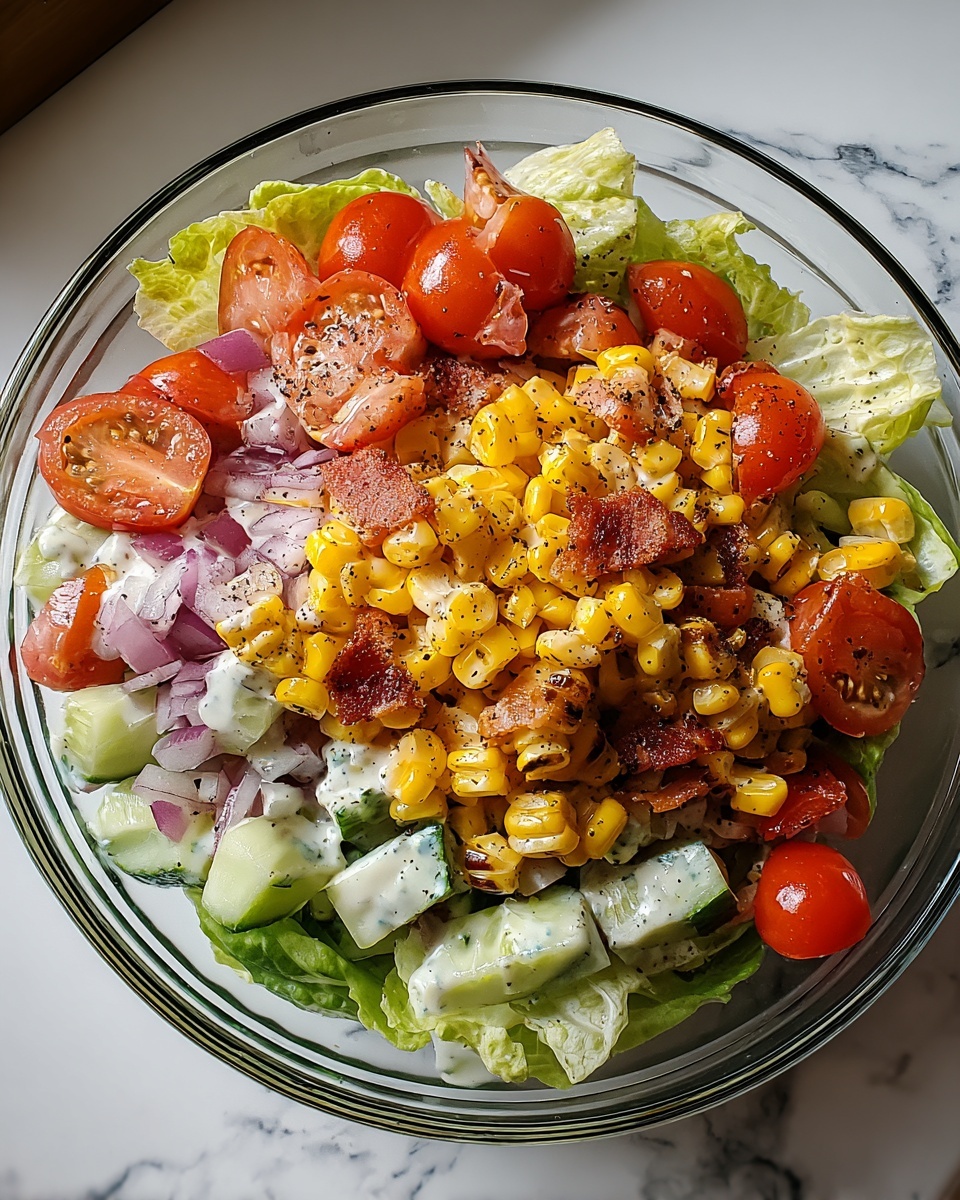 Wedge Salad with Creamy Buttermilk Dressing Recipe - Recipe Image