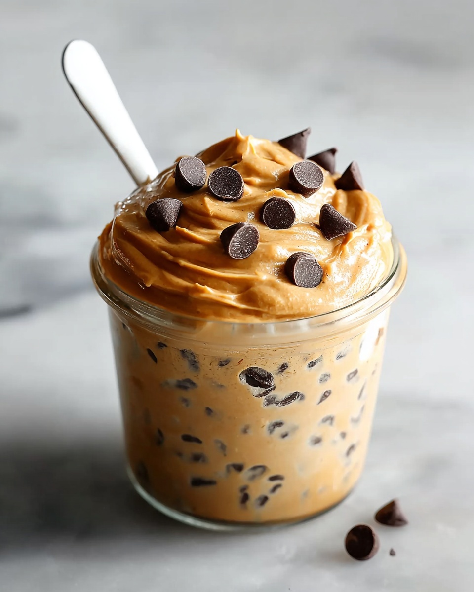 Peanut Butter Cookie Dough Overnight Oats Recipe - Recipe Image