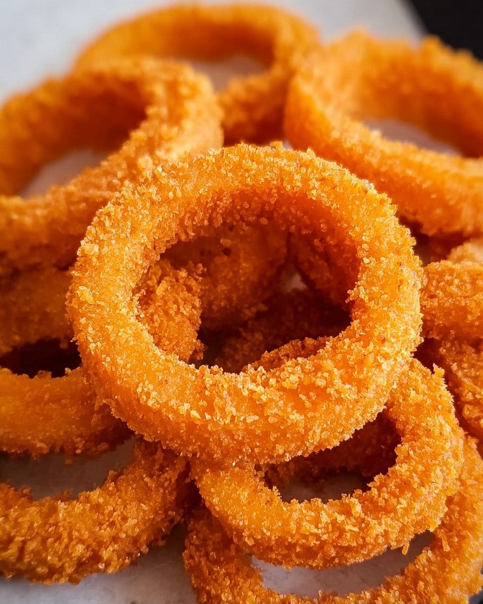 Air Fryer Frozen Onion Rings Recipe - Recipe Image