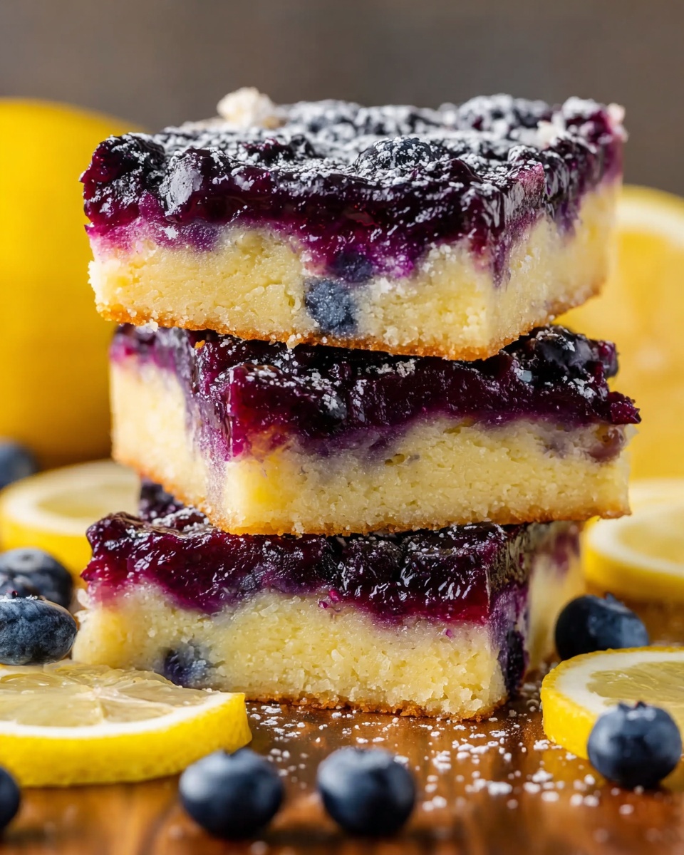 Lemon Blueberry Bars Recipe - Recipe Image