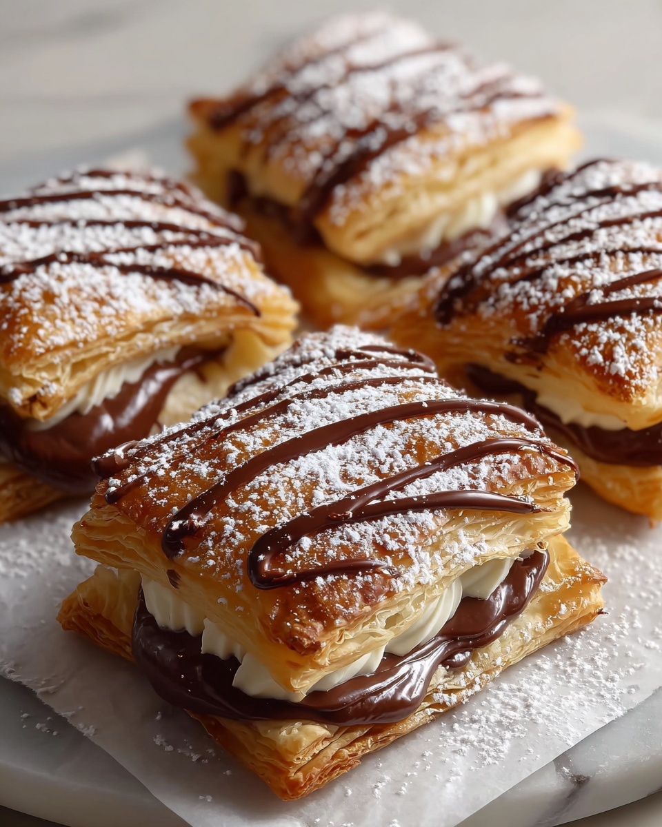 Air Fryer Snickers Pastries Recipe - Recipe Image