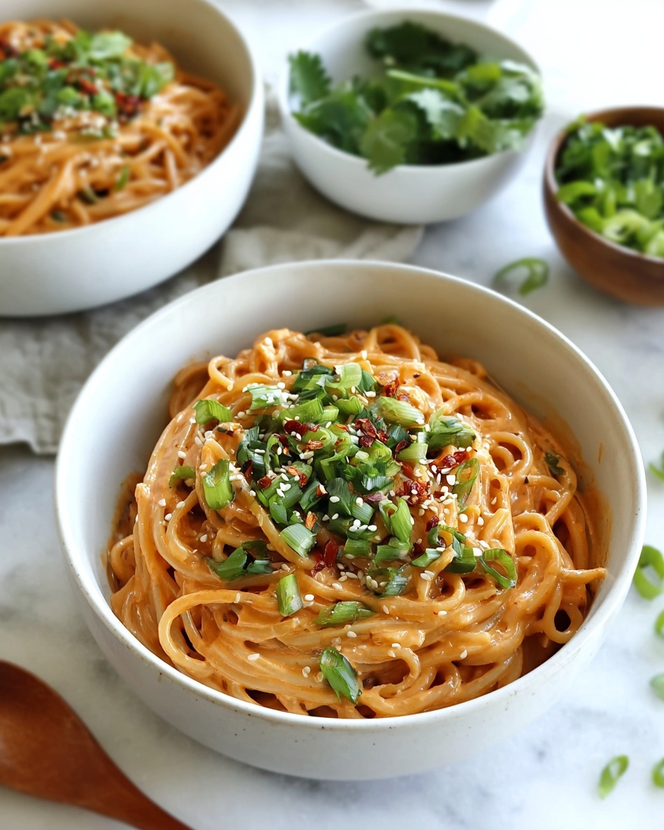 Easy Peanut Butter Ramen Noodles Recipe - Recipe Image