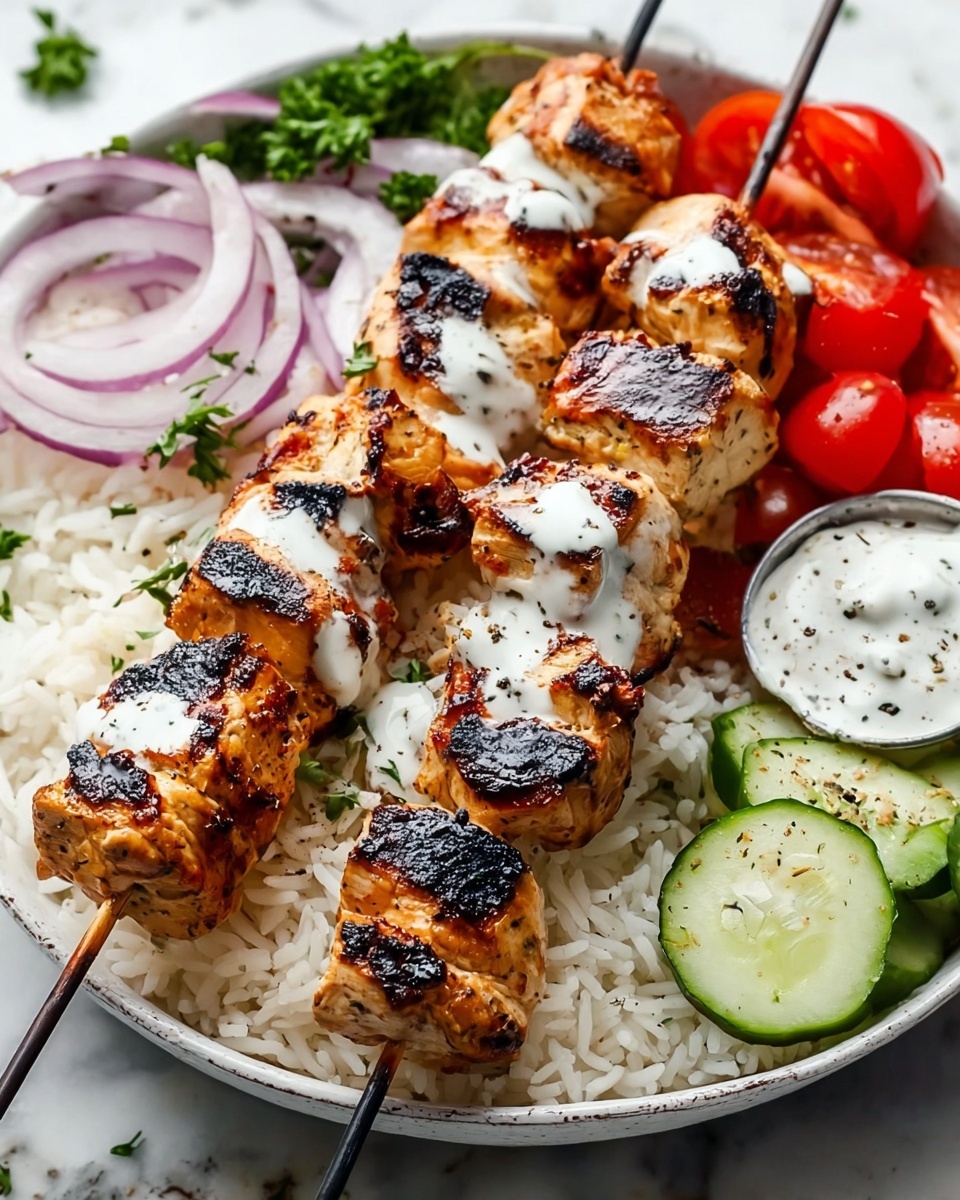 Grilled Chicken with Creamy Dill Yogurt Sauce Recipe - Recipe Image