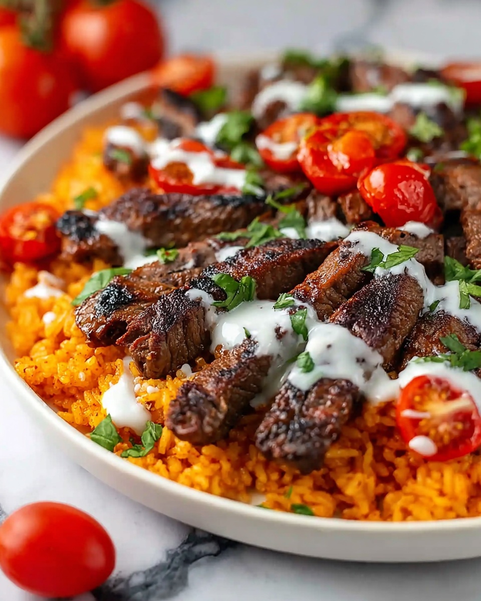 Steak & Queso Rice Recipe - Recipe Image