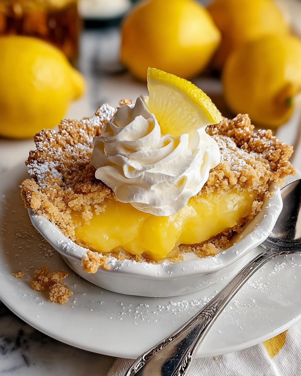 Magic Lemon Cobbler Recipe - Recipe Image