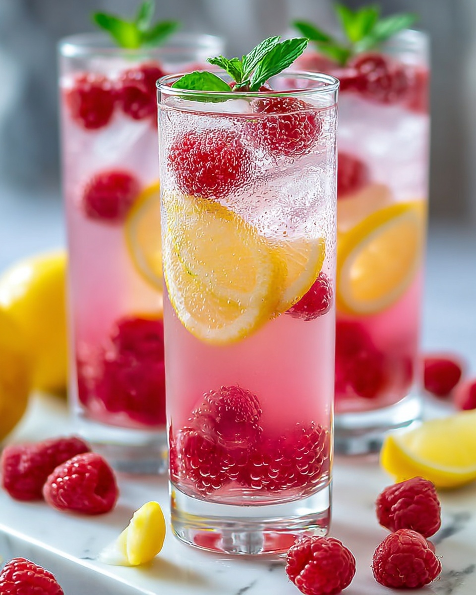 Sparkling Raspberry Lemonade: Refreshing Recipe for Summer Sips Recipe - Recipe Image