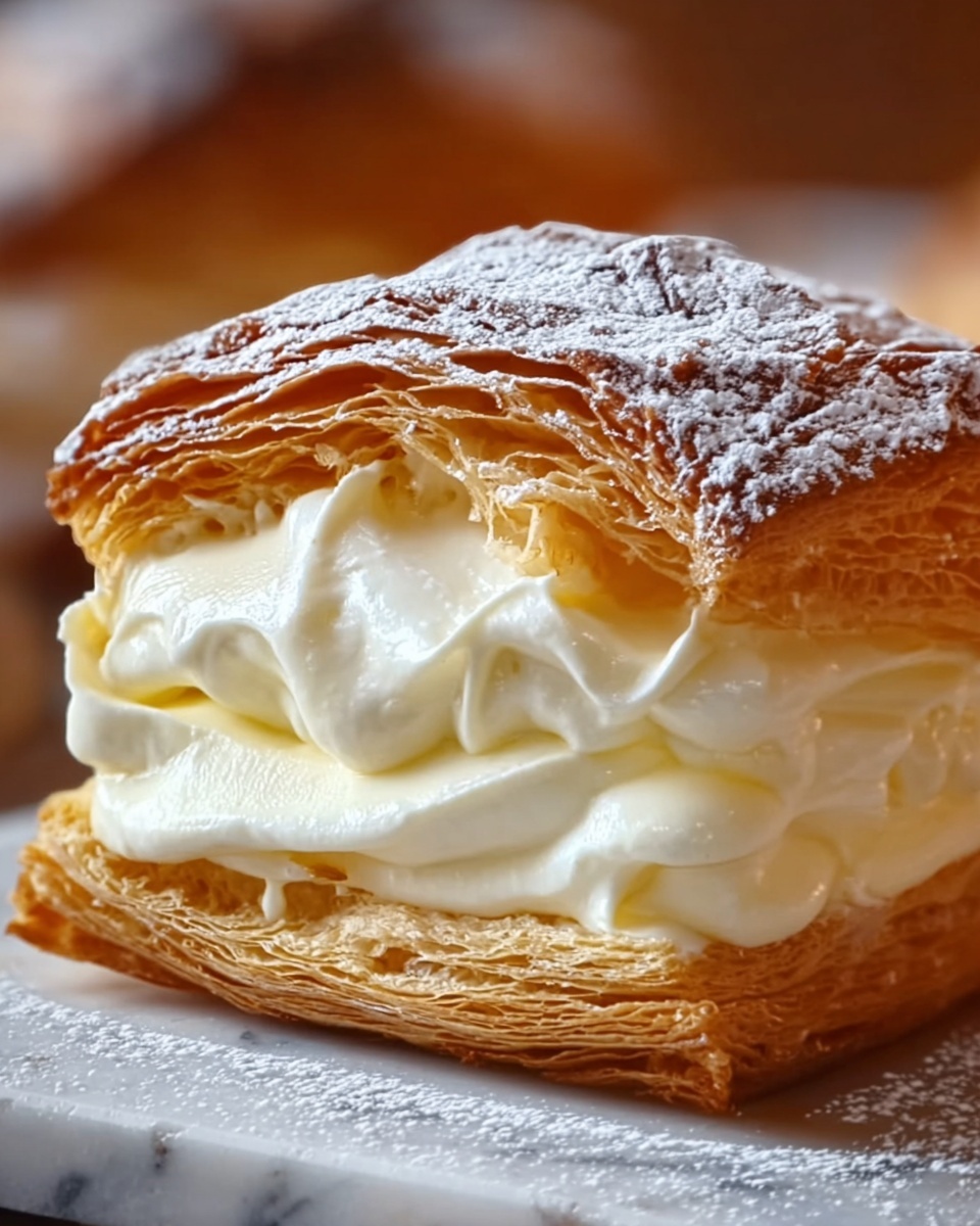 Cream Puffs with Vanilla Cream Filling Recipe - Recipe Image