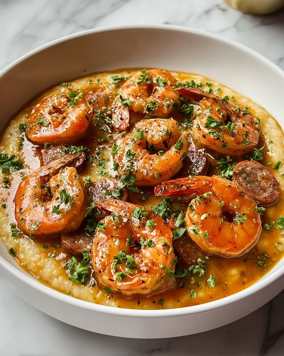 Lowcountry Shrimp and Grits Recipe - Recipe Image