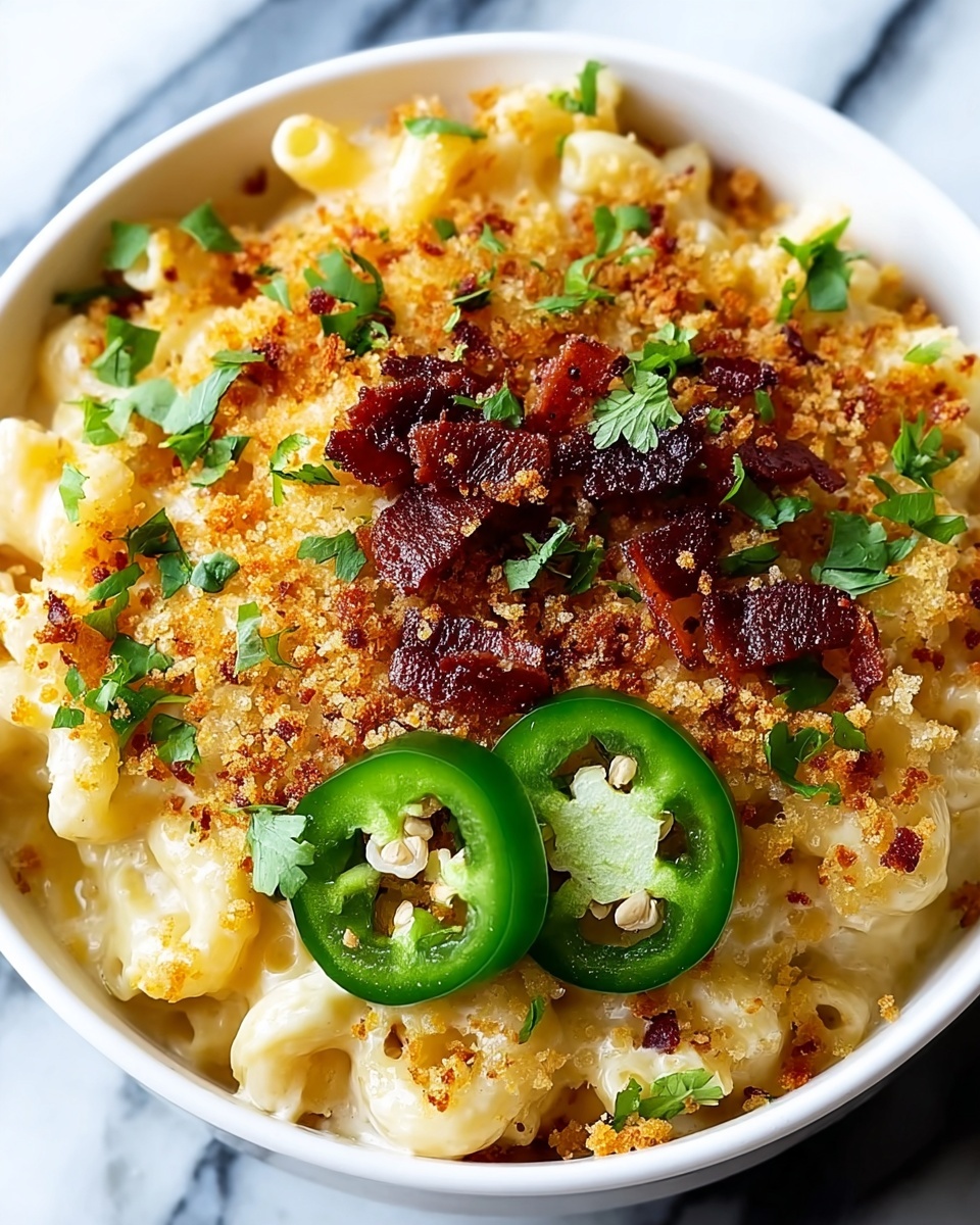 Jalapeño Popper Mac and Cheese Recipe - Recipe Image