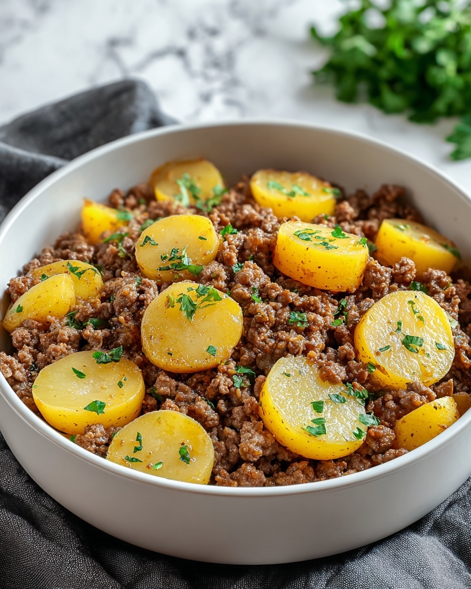 Ground Beef and Potato Casserole Recipe - Recipe Image