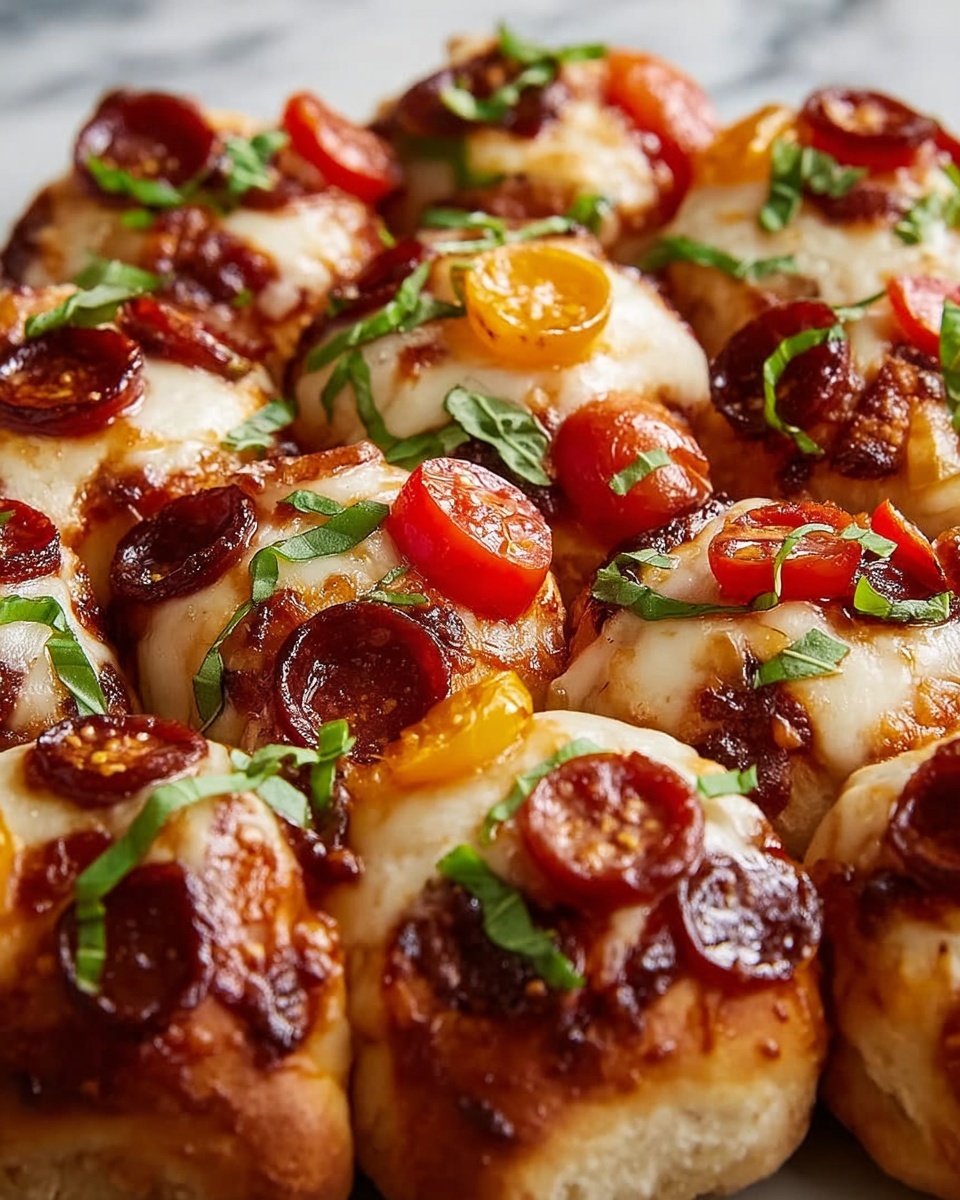 Pizza Monkey Bread Recipe - Recipe Image