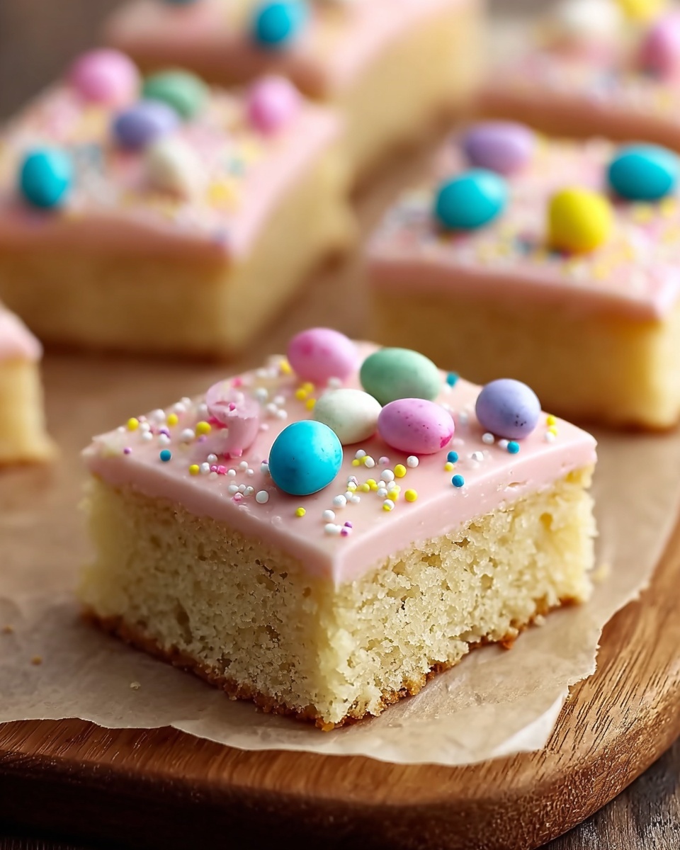 Easter Egg Sugar Cookie Bars Recipe - Recipe Image