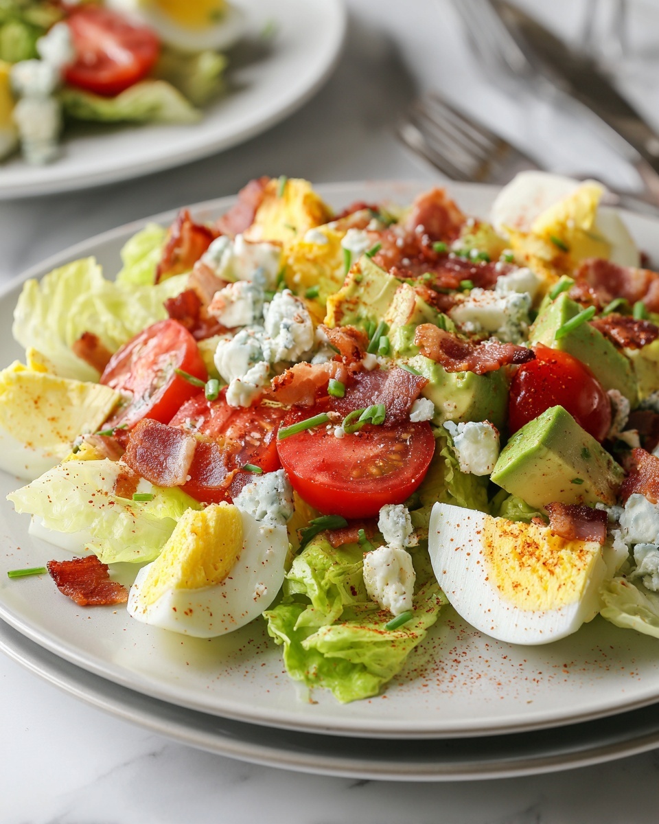 Keto Cobb Egg Salad Recipe - Recipe Image