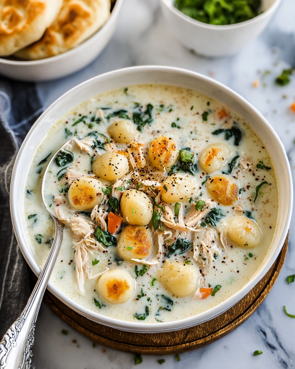 Better Than Olive Garden Chicken Gnocchi Soup Recipe - Recipe Image
