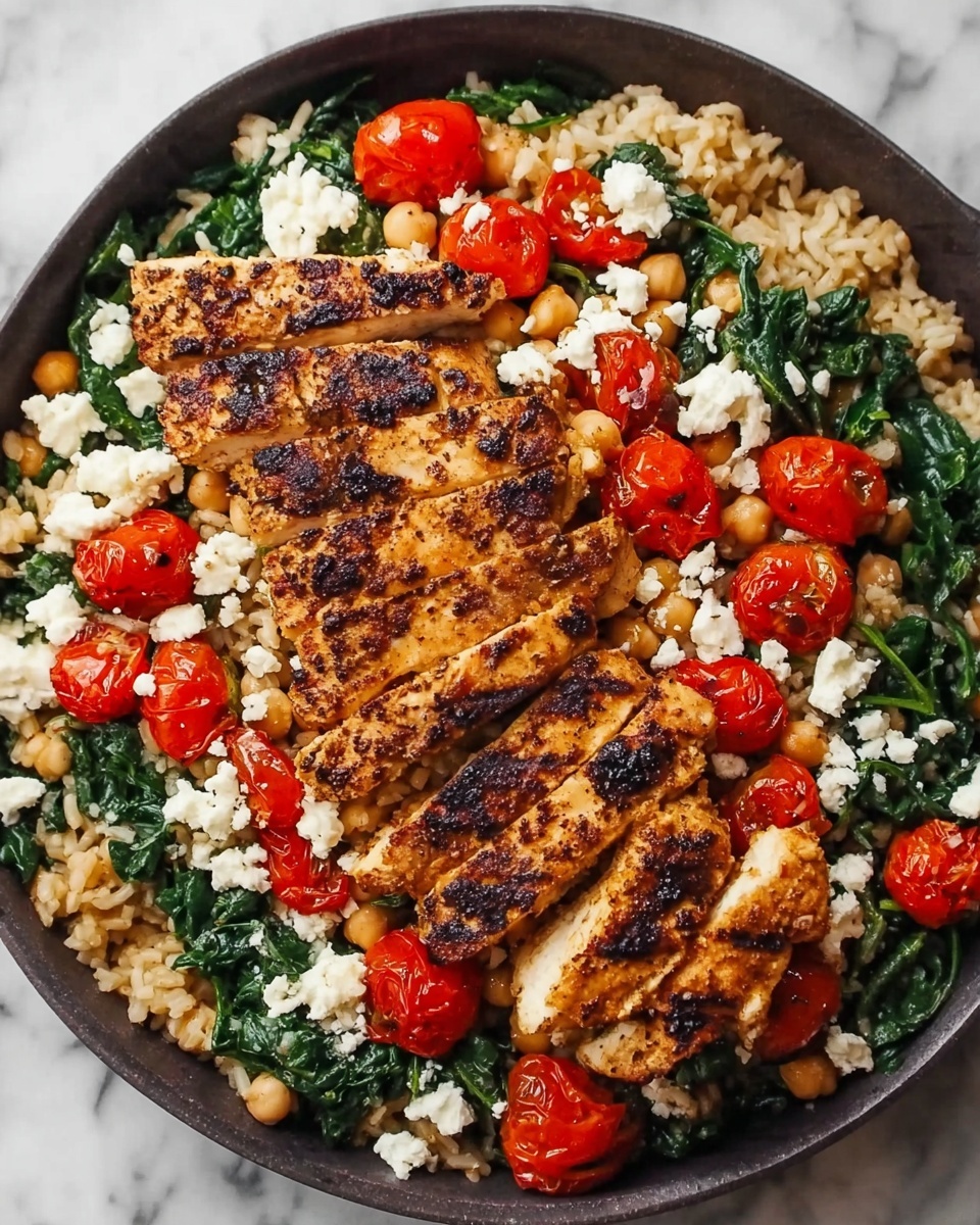 Greek Chicken and Lemon Rice (30 Minutes, One-Pot) Recipe - Recipe Image