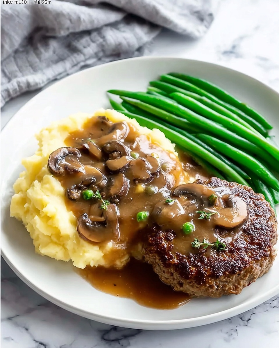 Bobby Flay Salisbury Steak Recipe - Recipe Image
