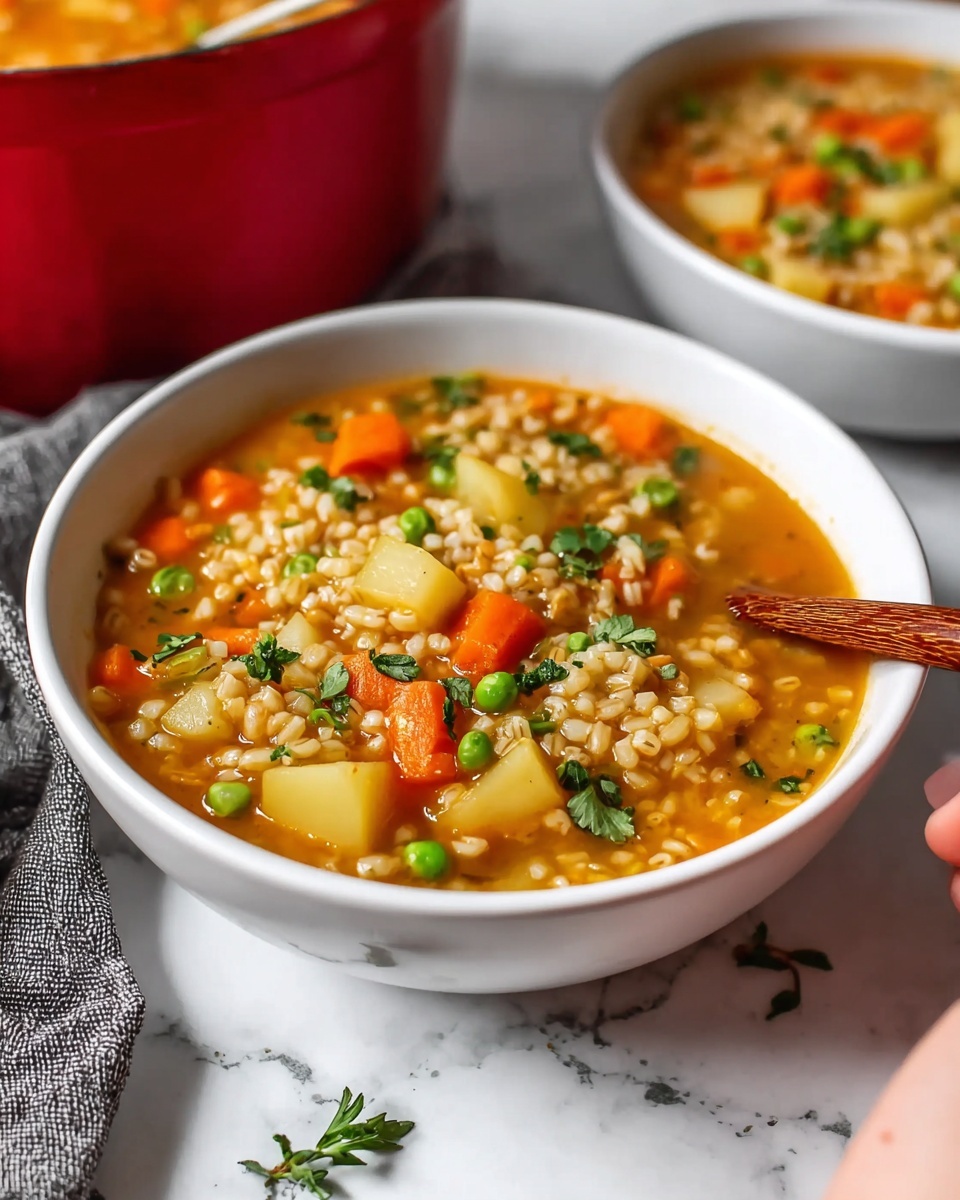Vegetable Barley Soup Recipe - Recipe Image